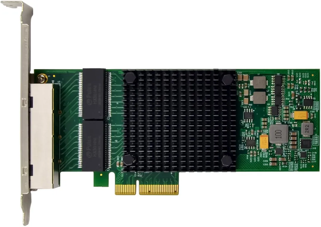 InLine Quad Gigabit Netwerkkaart 51127E - PCIe x4