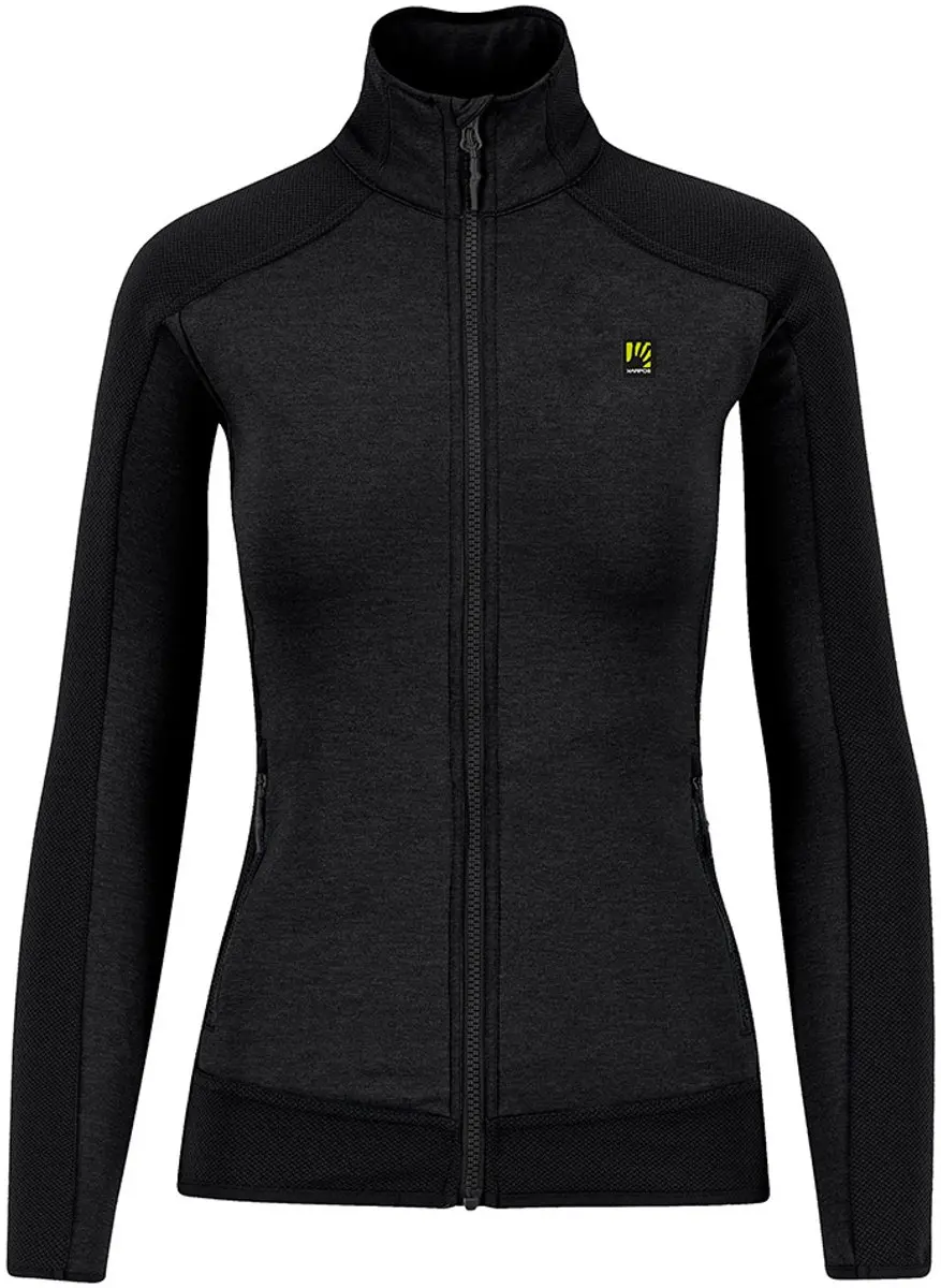 Karpos Odle Fleece Met Volledige Rits Zwart M Vrouw