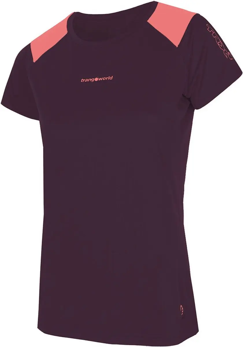 Trangoworld Trx2 Pro T-shirt Met Korte Mouwen Paars M Vrouw