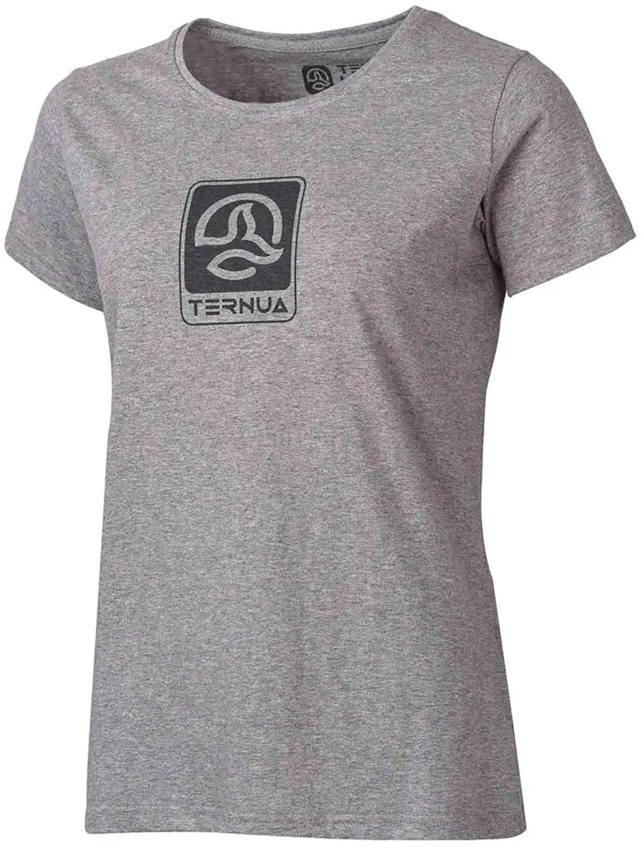 Ternua Wabush T-shirt Met Korte Mouwen Grijs M Vrouw