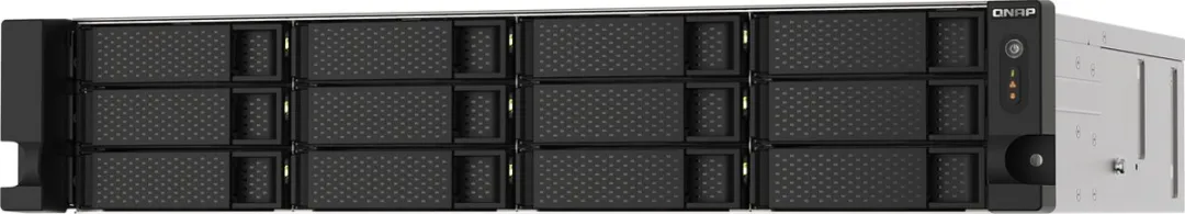 QNAP TS-1273AU-RP NAS-server - 8GB - Aluminium/Zwart