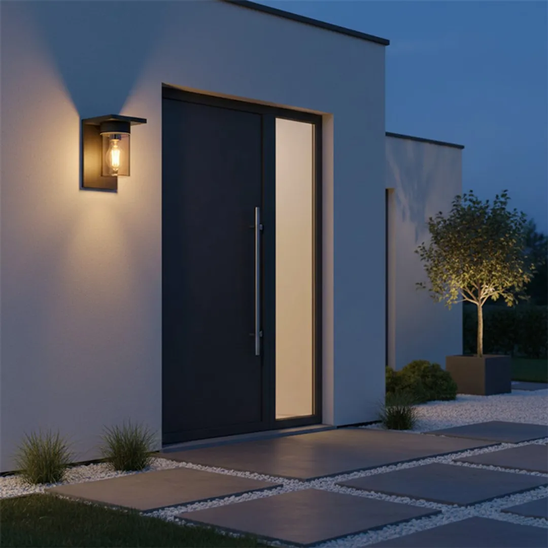 Lybardo - Buitenlamp - Wandlamp Buiten - Geschikt voor E27 Lamp