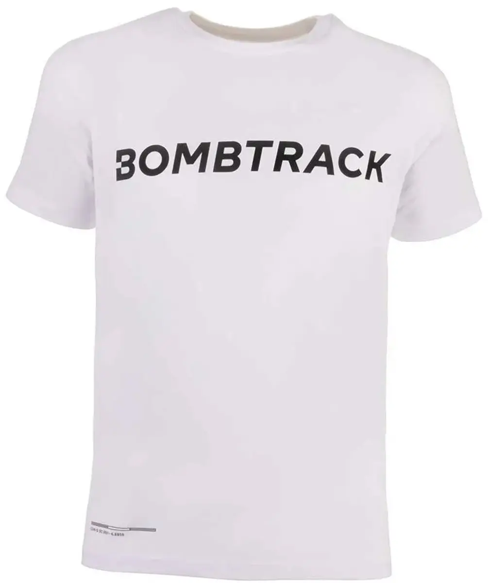 Bombtrack Logo T-shirt - Wit - afbeelding 6 van 6