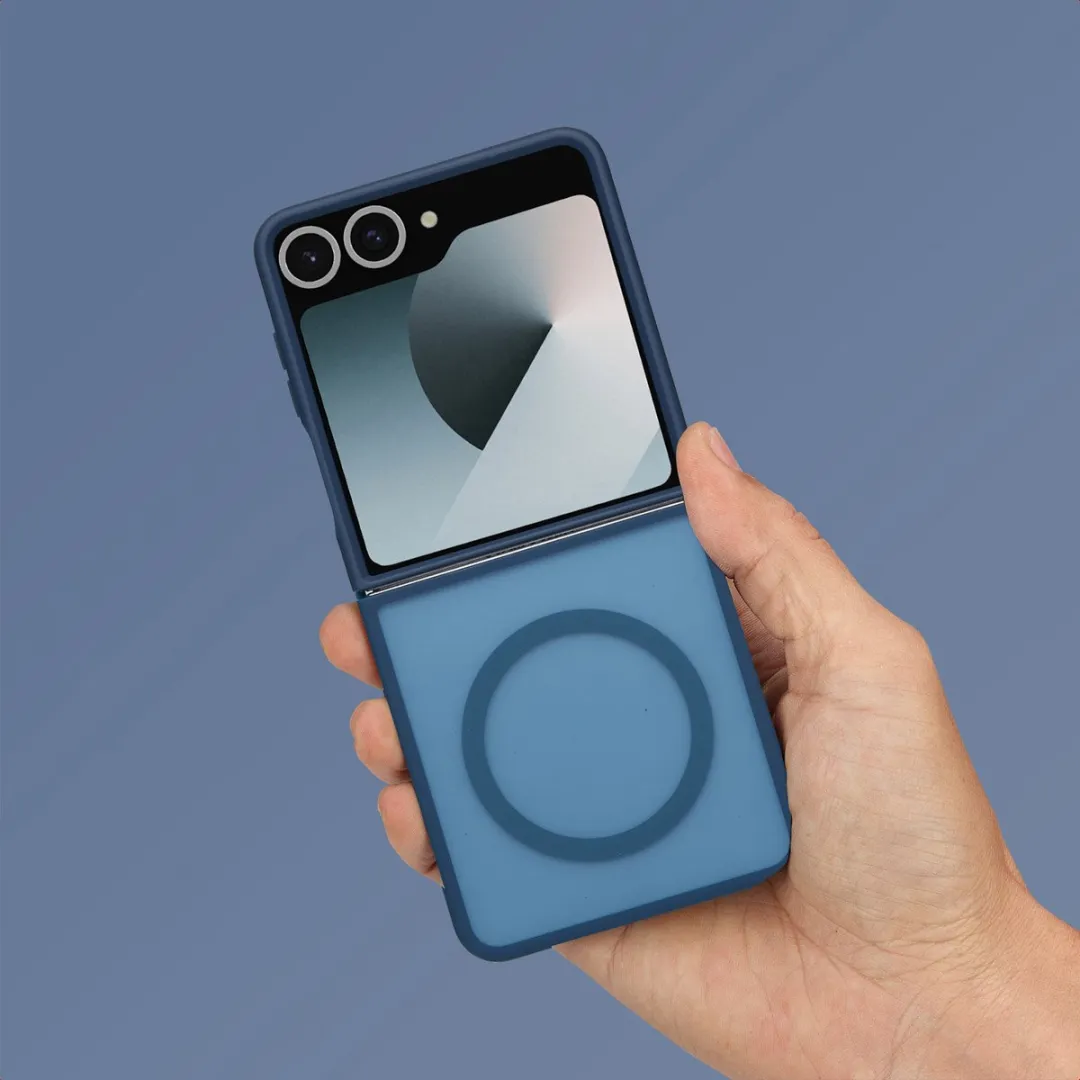 Imoshion Hoesje Samsung Galaxy Z Flip 7 - Donkerblauw MagSafe