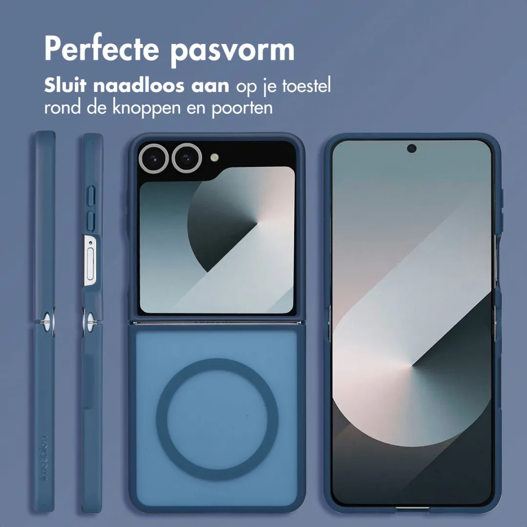 Imoshion Hoesje Samsung Galaxy Z Flip 7 - Donkerblauw MagSafe - afbeelding 6 van 6