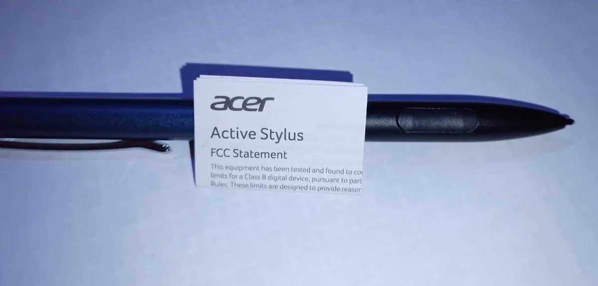 Acer Active Stylus Pen ASA630 - Donkerblauw/Zwart