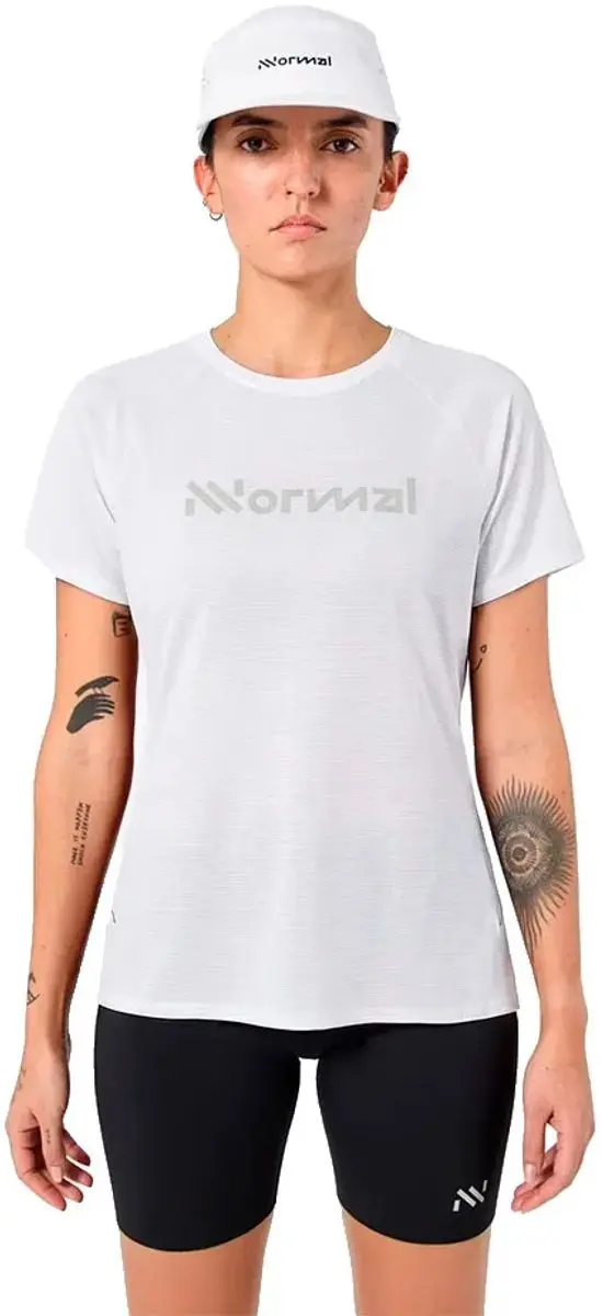 Nnormal Race T-shirt Met Korte Mouwen Wit M Vrouw