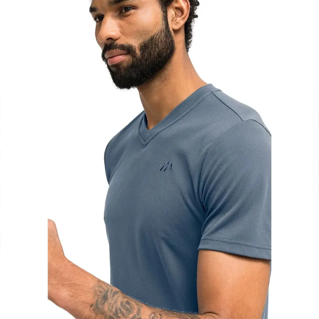 Maier Sports Wali T-shirt - Ensign Blue - 4XL - afbeelding 3 van 3