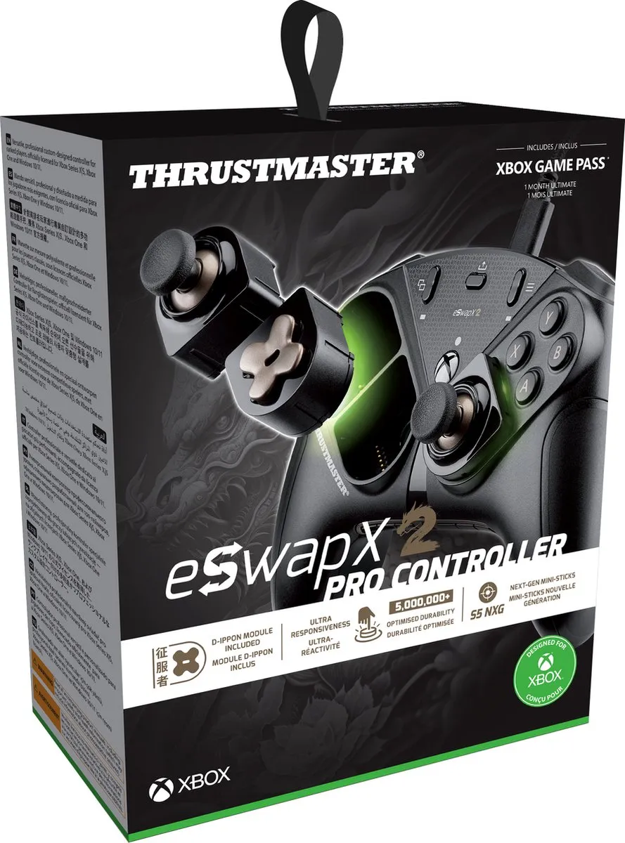 Thrustmaster ESWAP X 2 PRO CONTROLLER - Modulaire Gamepad voor Xbox Series en PC