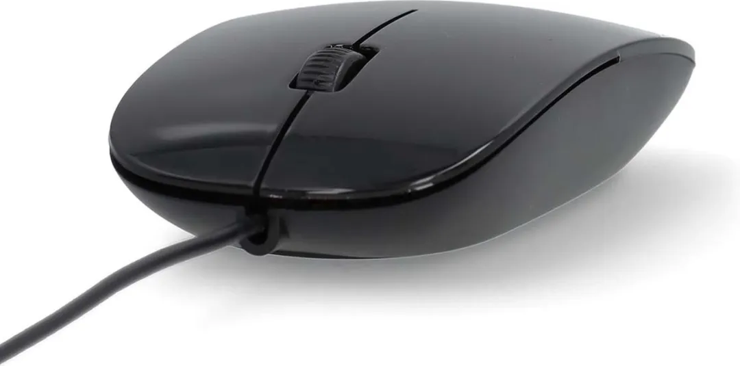 Nedis MSWD200BK Muis - Bedraad - 3 Knoppen - Zwart