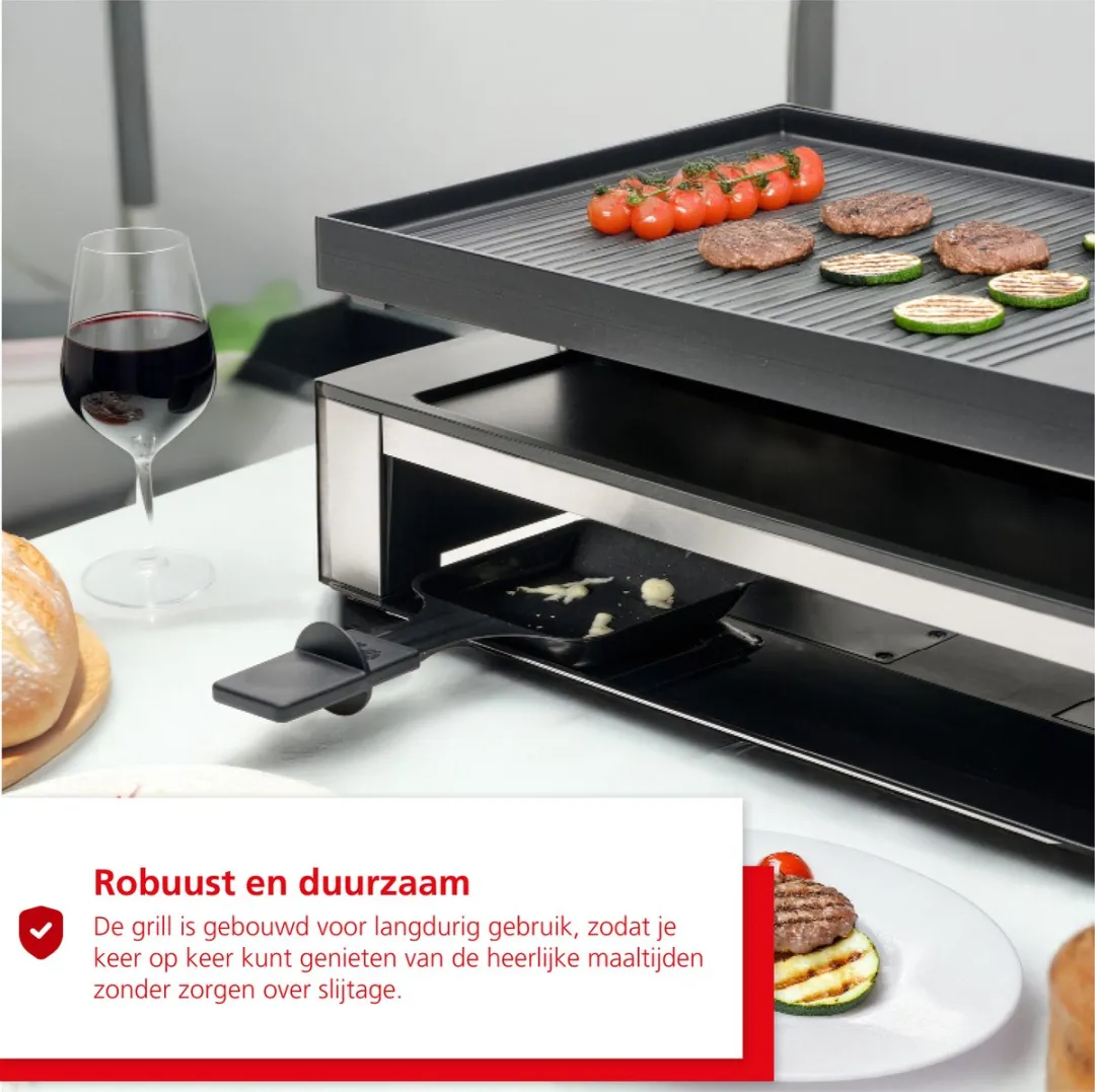 Solis 3-in-1 Tafelgrill 7911 - 1500W - 10 Personen