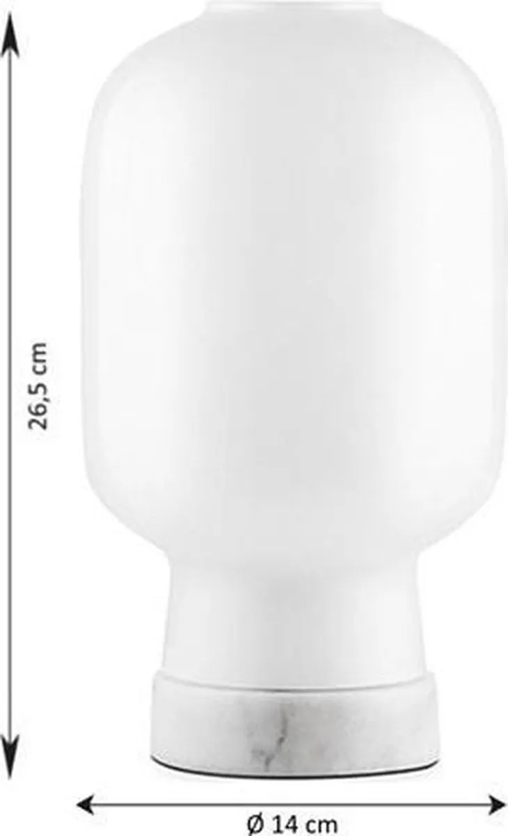 Normann Copenhagen Amp Table Lamp tafellamp wit