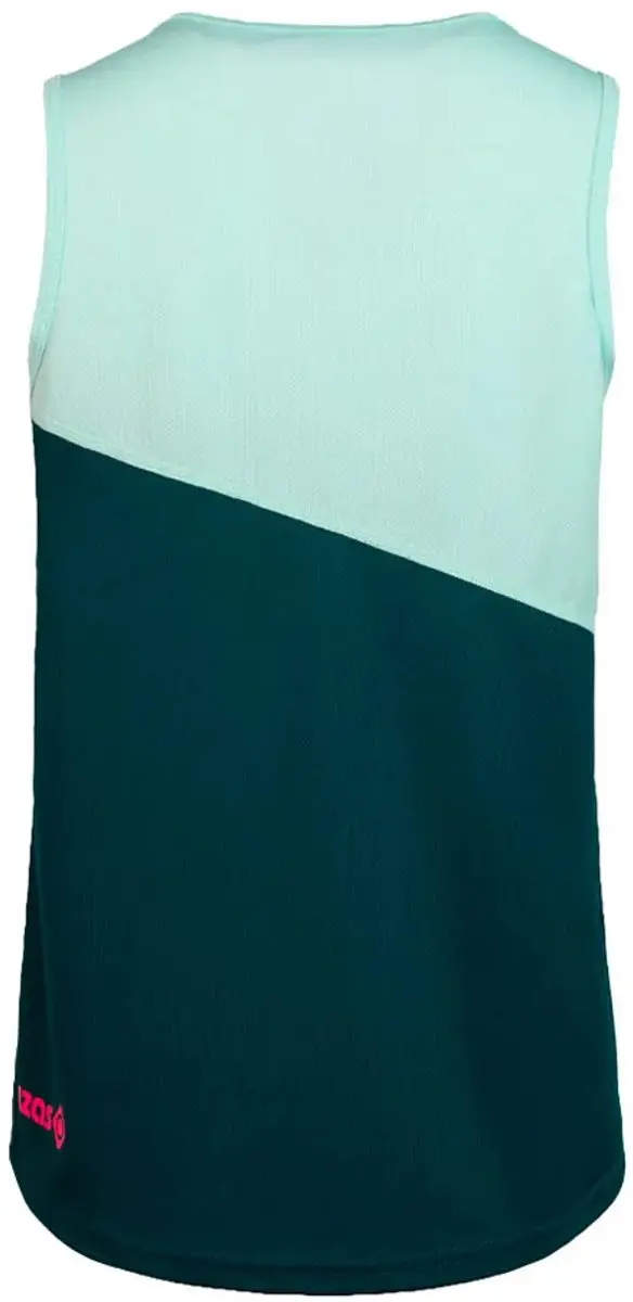 Izas Saldon V2 Mouwloos T-shirt Groen M Vrouw