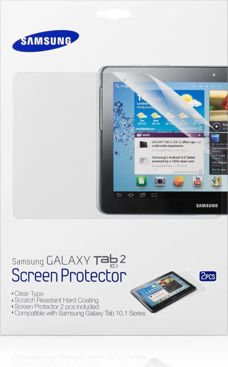 Samsung Screenprotector ETC-P1G2CEGSTD