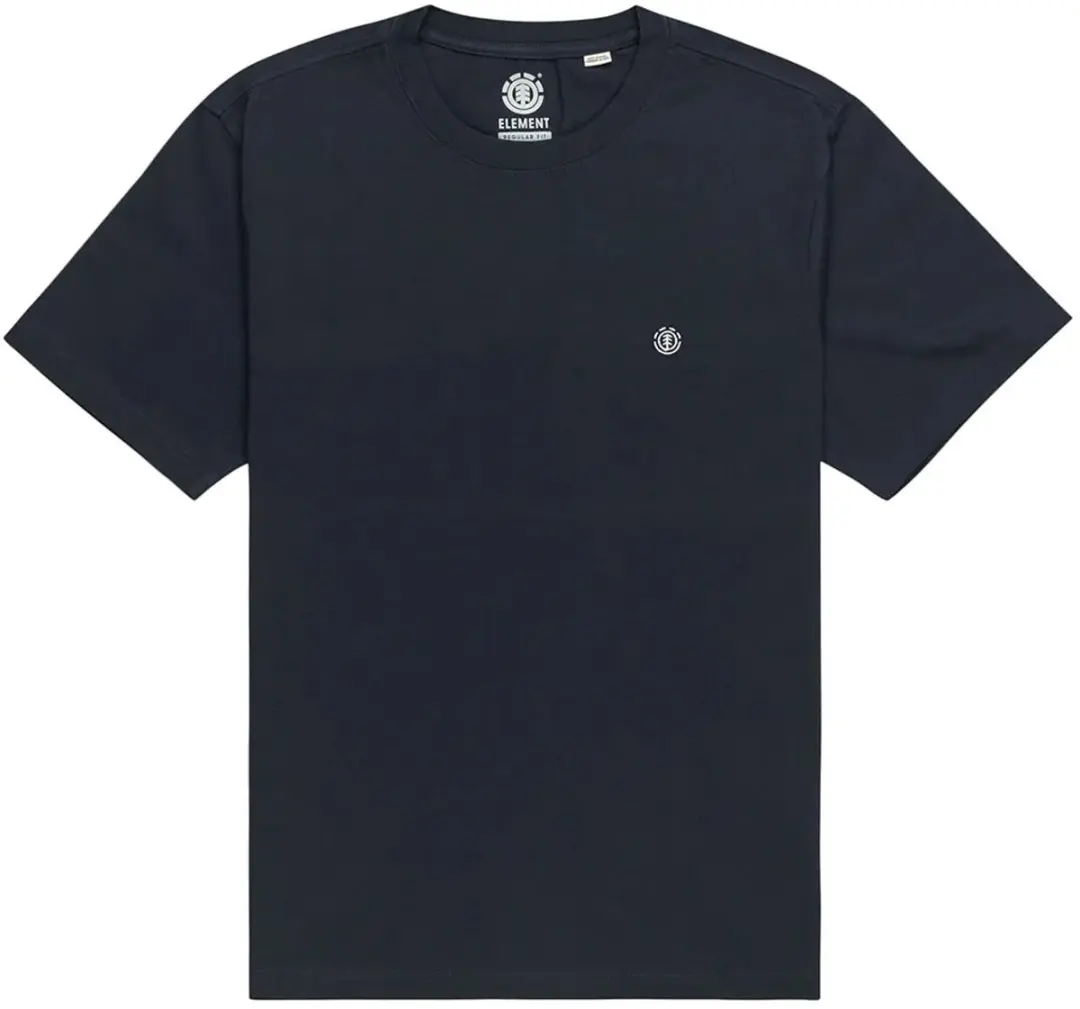 Element Crail T-shirt Met Korte Mouwen Blauw S Man