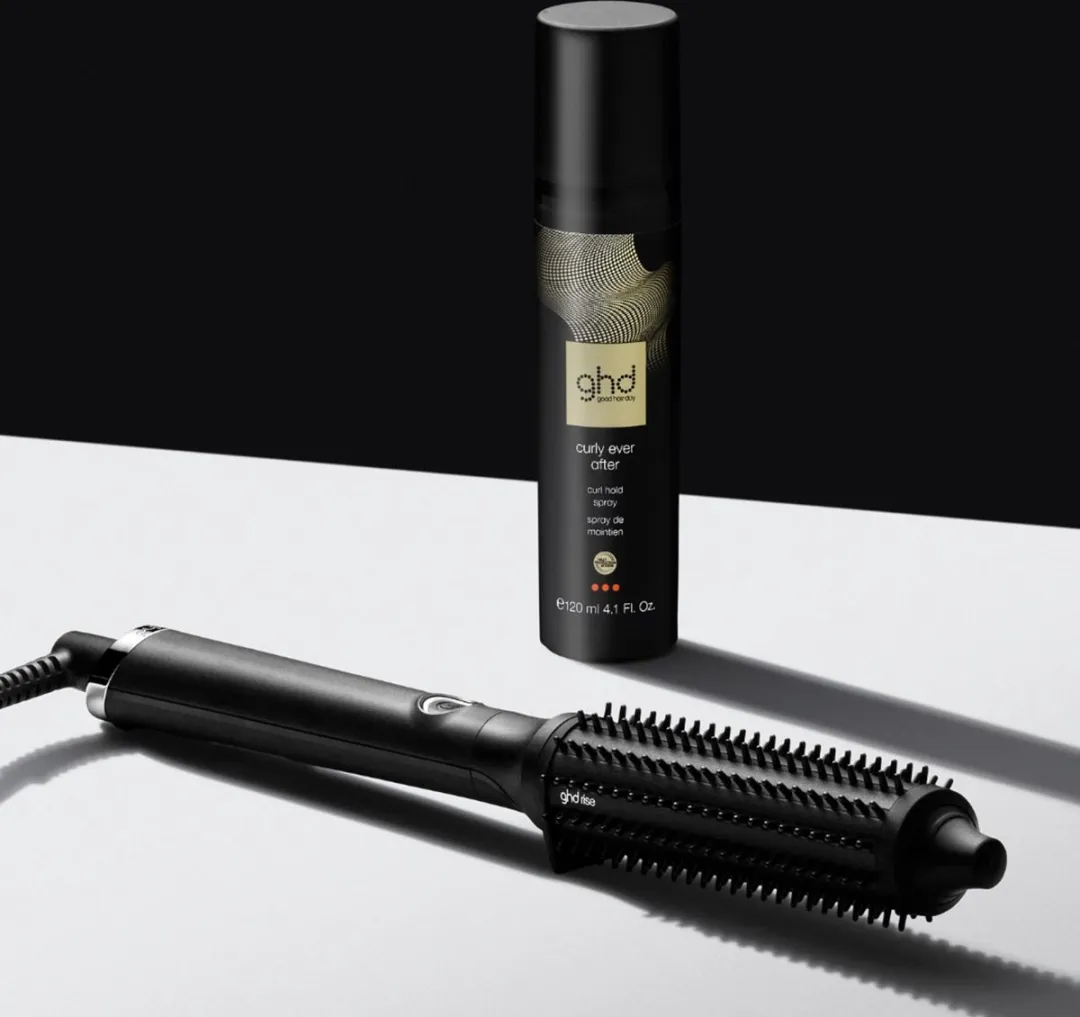 GHD Rise Warmteborstel - 3,2 cm - Zwart