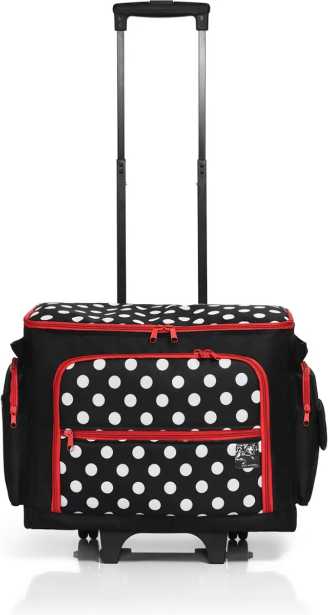 Prym Polka Dots Naaimachine Trolley 44x22x36cm
