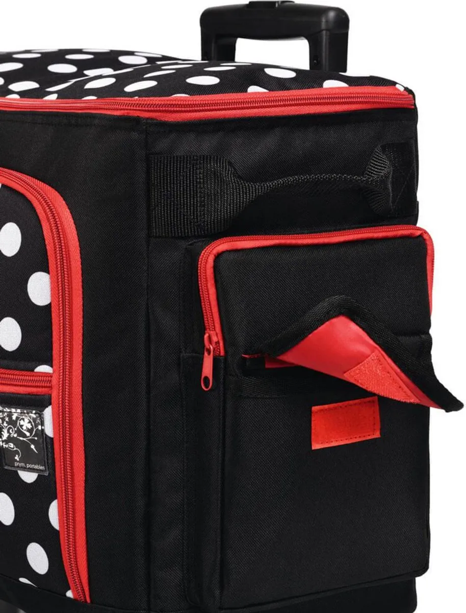 Prym Polka Dots Naaimachine Trolley 44x22x36cm