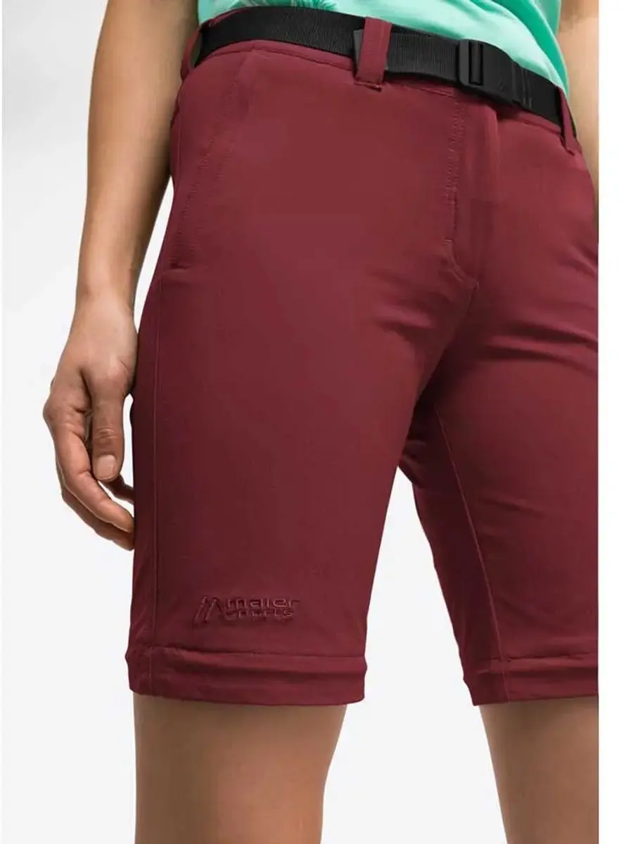 Maier Sports Nata 2 Dames Wandelbroek - Rood - M-L - afbeelding 3 van 3