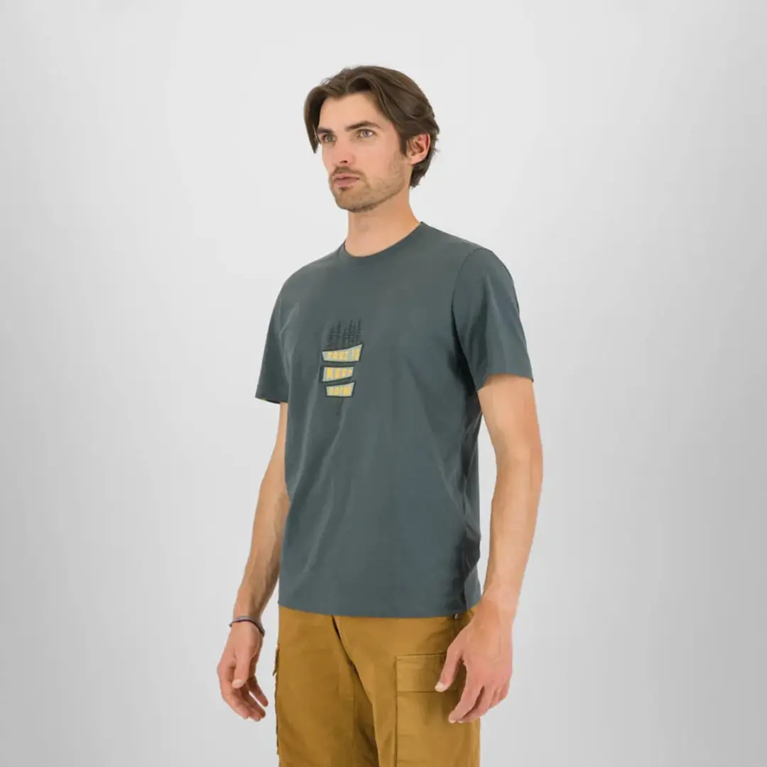 Karpos Trees T-shirt - Grijs - XL - afbeelding 4 van 4