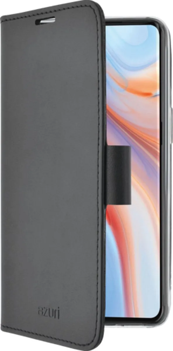 Azuri Walletcase Oppo Reno 4 Pro - 3 Pasjes - Zwart