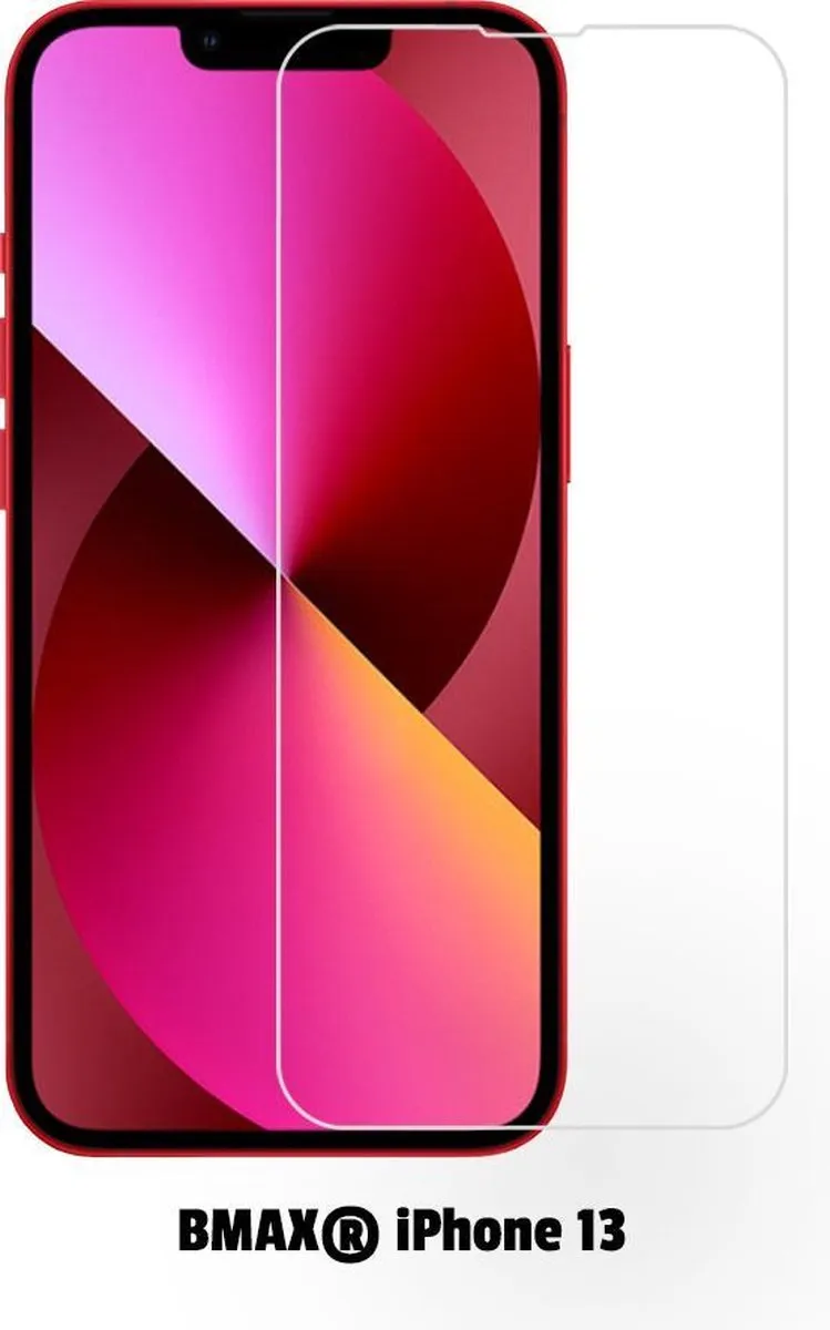 BMAX iPhone 13 Screenprotector Glas - 2 Stuks
