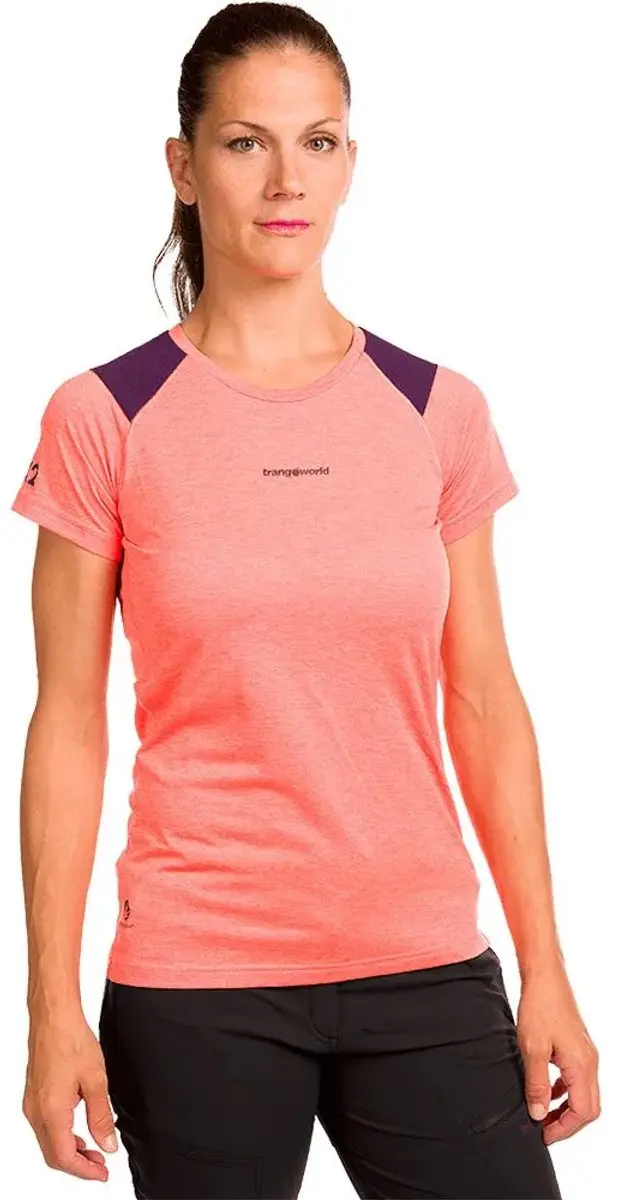 Trangoworld Trx2 Pro T-shirt Met Korte Mouwen Oranje L Vrouw
