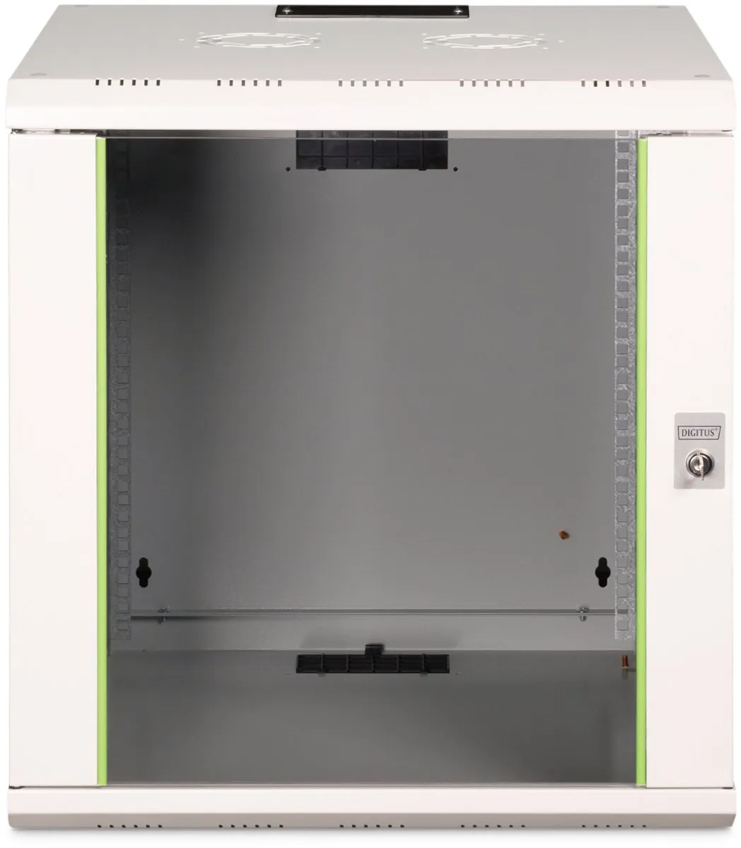 Digitus DN-19 12U-6/6 Wandkast 12 HE - 600x643x600mm - Grijs-wit - afbeelding 6 van 6