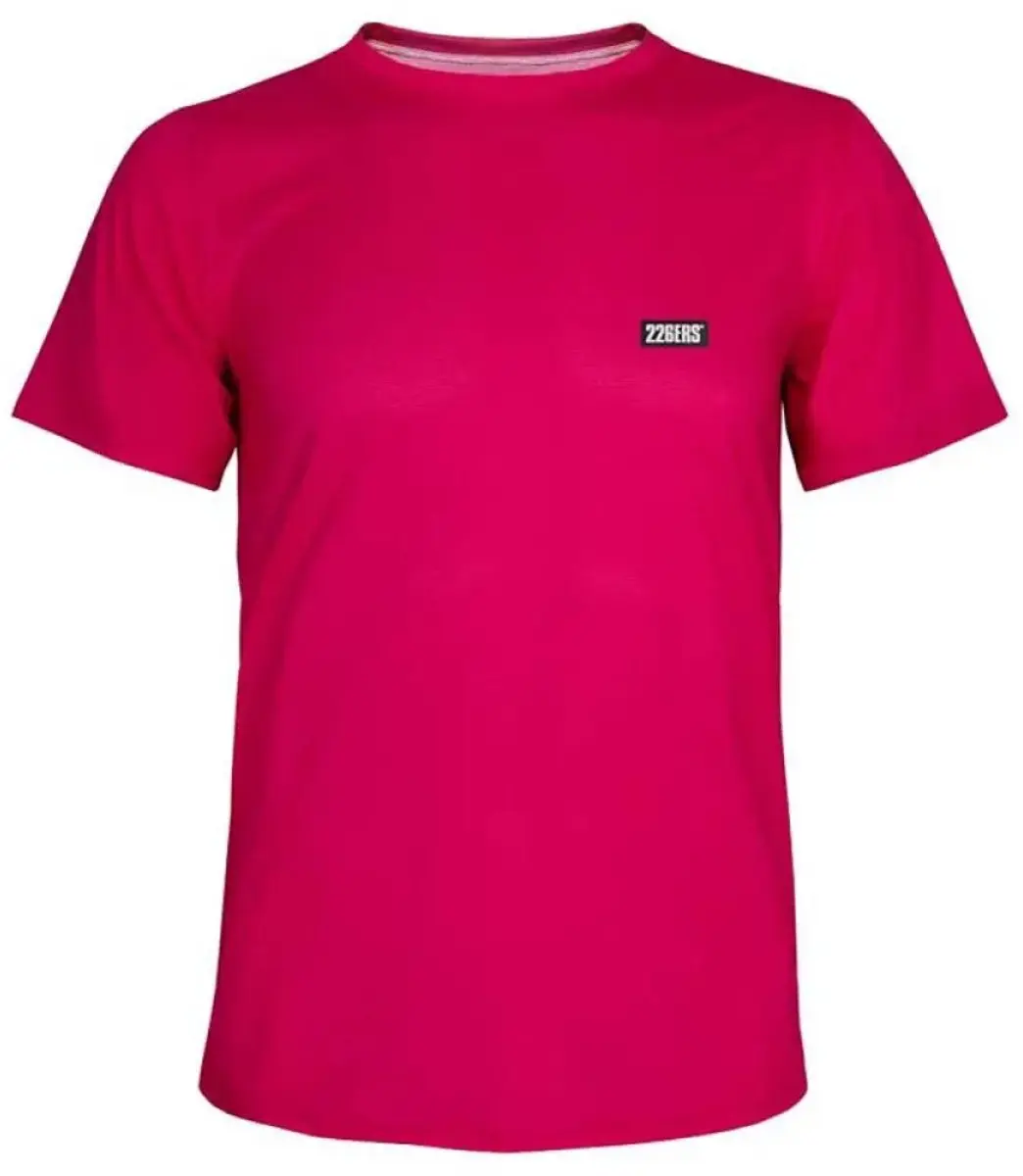 226ERS Color Block T-shirt Korte Mouw - Roze - XL - afbeelding 6 van 6