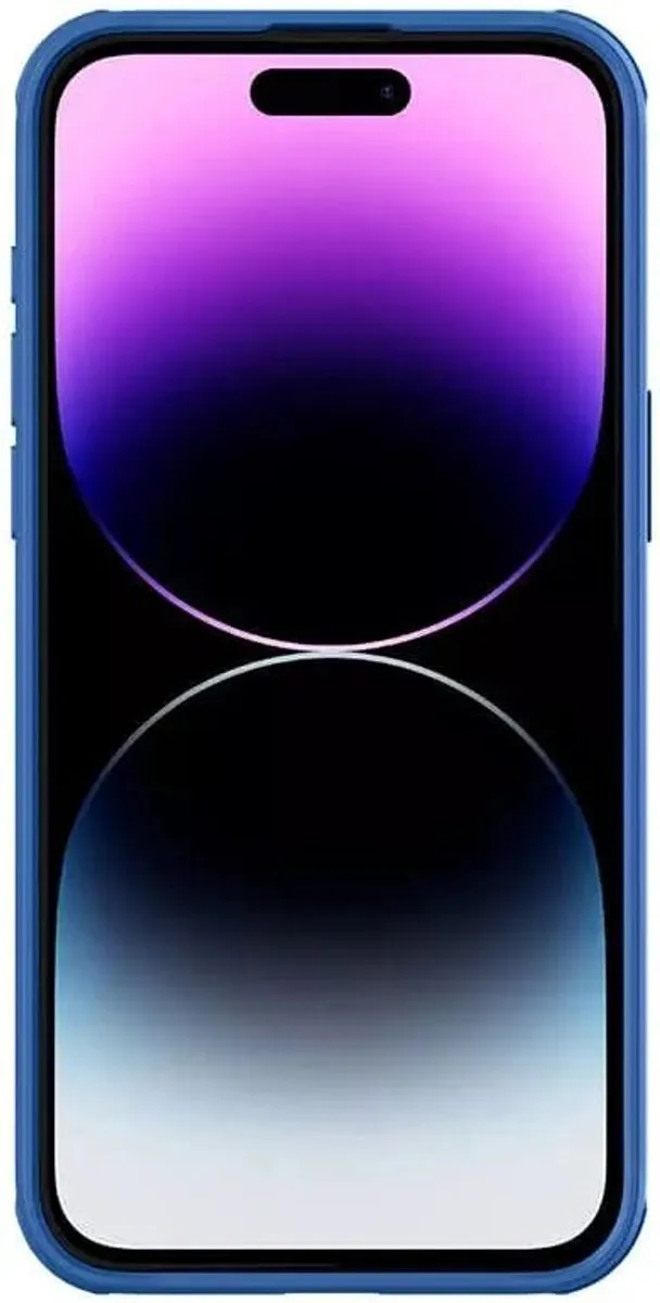 Nillkin CamShield Hoesje iPhone 15 Pro Max - Blauw