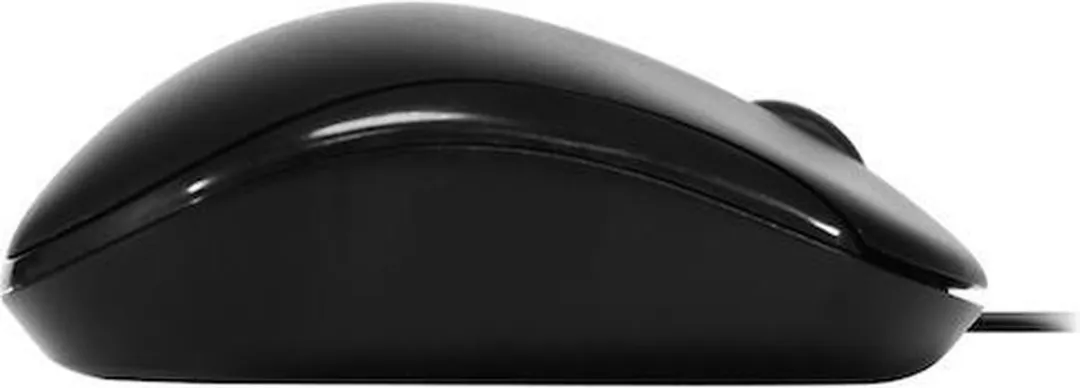 Macally QMOUSE-B Bedrade USB-muis - 3 Knoppen - Zwart