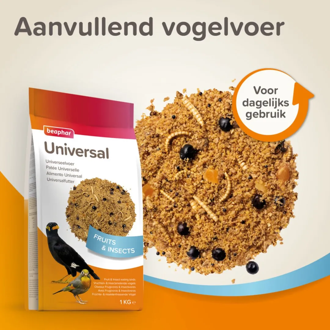Beaphar Universeelvoer 1kg - 5 Stuks