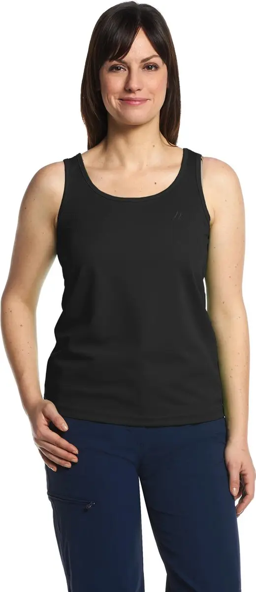 Maier Sports Petra Tanktop Dames zwart Maat 38
