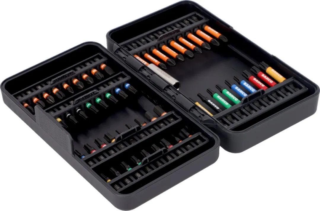 Bahco 66IM/54C-1 Impact Torsie Bitset 54-delig - TORX/Hex/Pozidriv/Phillips/Robertson