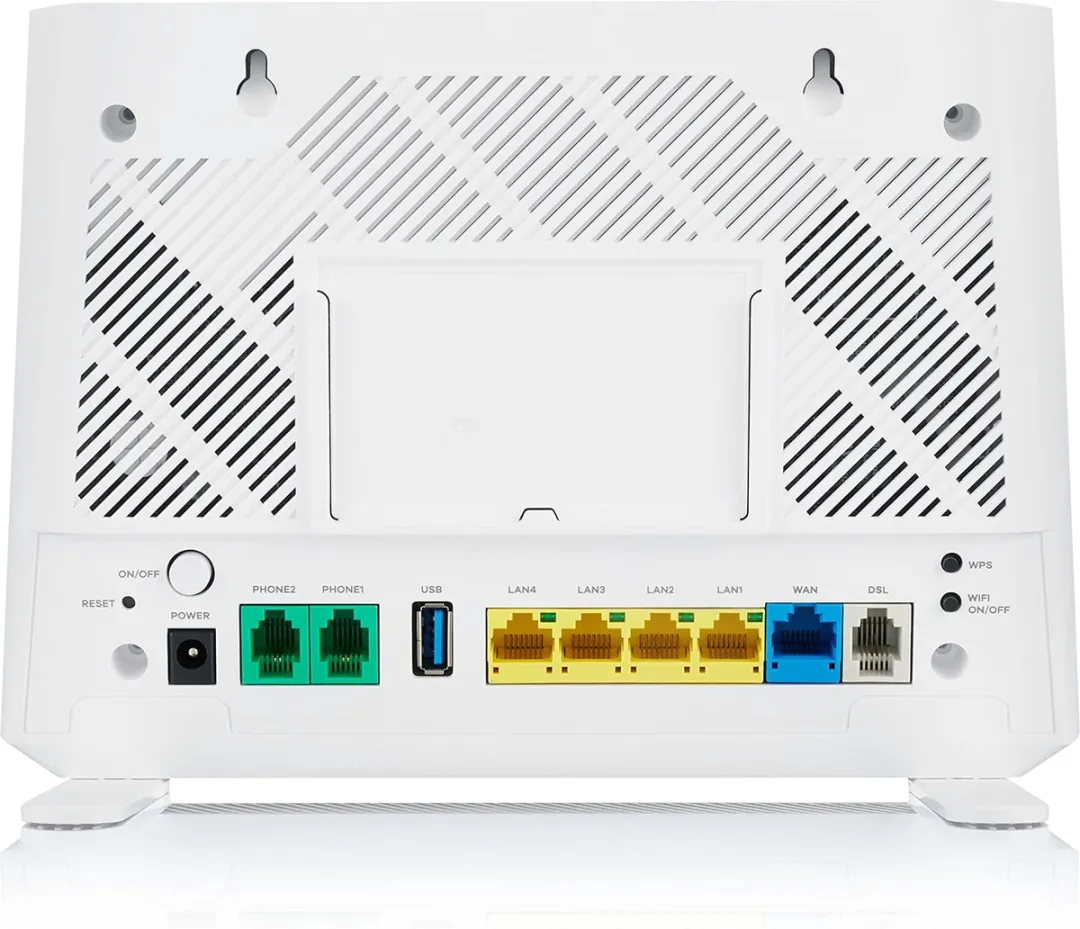 Zyxel DX3301-T0 AX1800 VDSL2 Router - Dual-Band Wi-Fi 6 - Wit