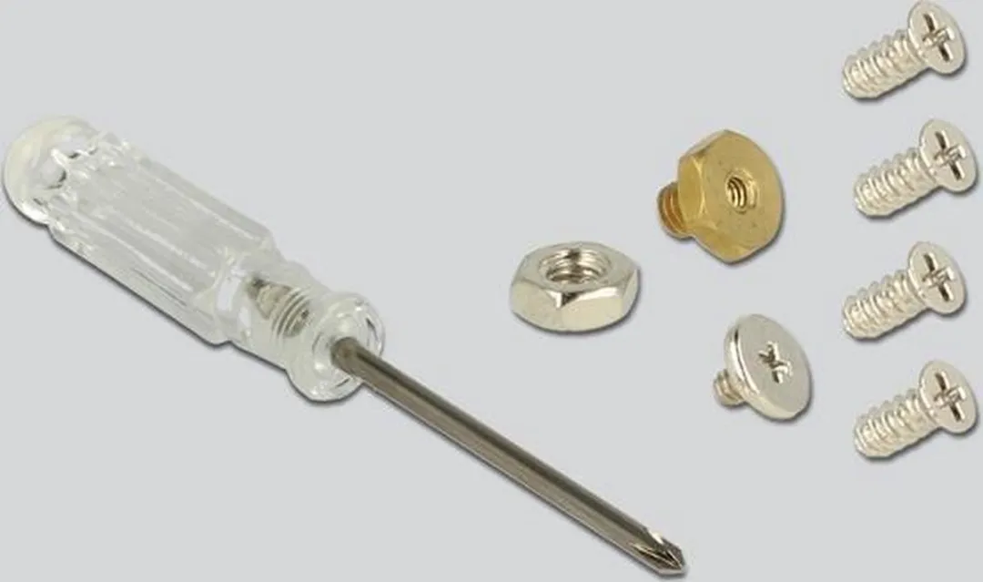 Delock SATA 22-pin naar M.2 Converter - Zwart/Zilver