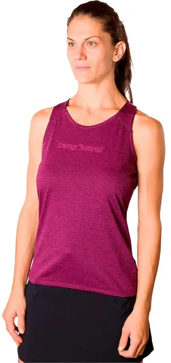 Trangoworld Arun Mouwloos T-shirt Roze L Vrouw
