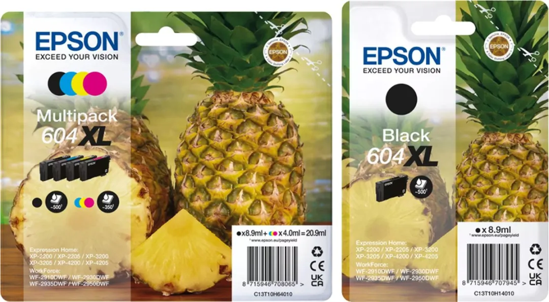 Epson 604XL Multipak Inktcartridges - 5 Stuks