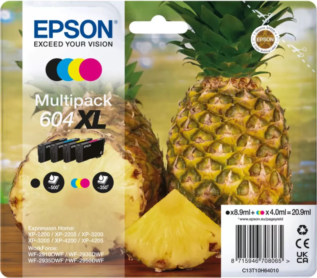 Epson 604XL Multipak Inktcartridges - 5 Stuks