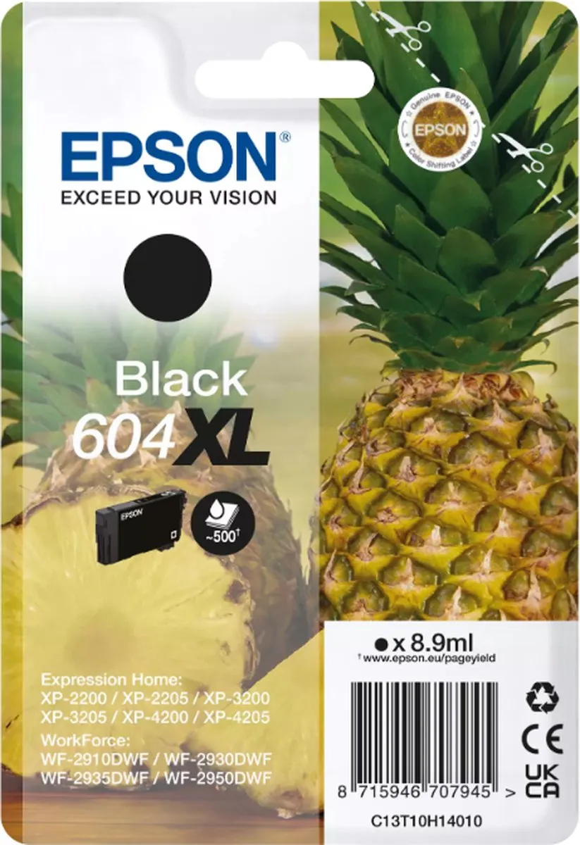 Epson 604XL Multipak Inktcartridges - 5 Stuks