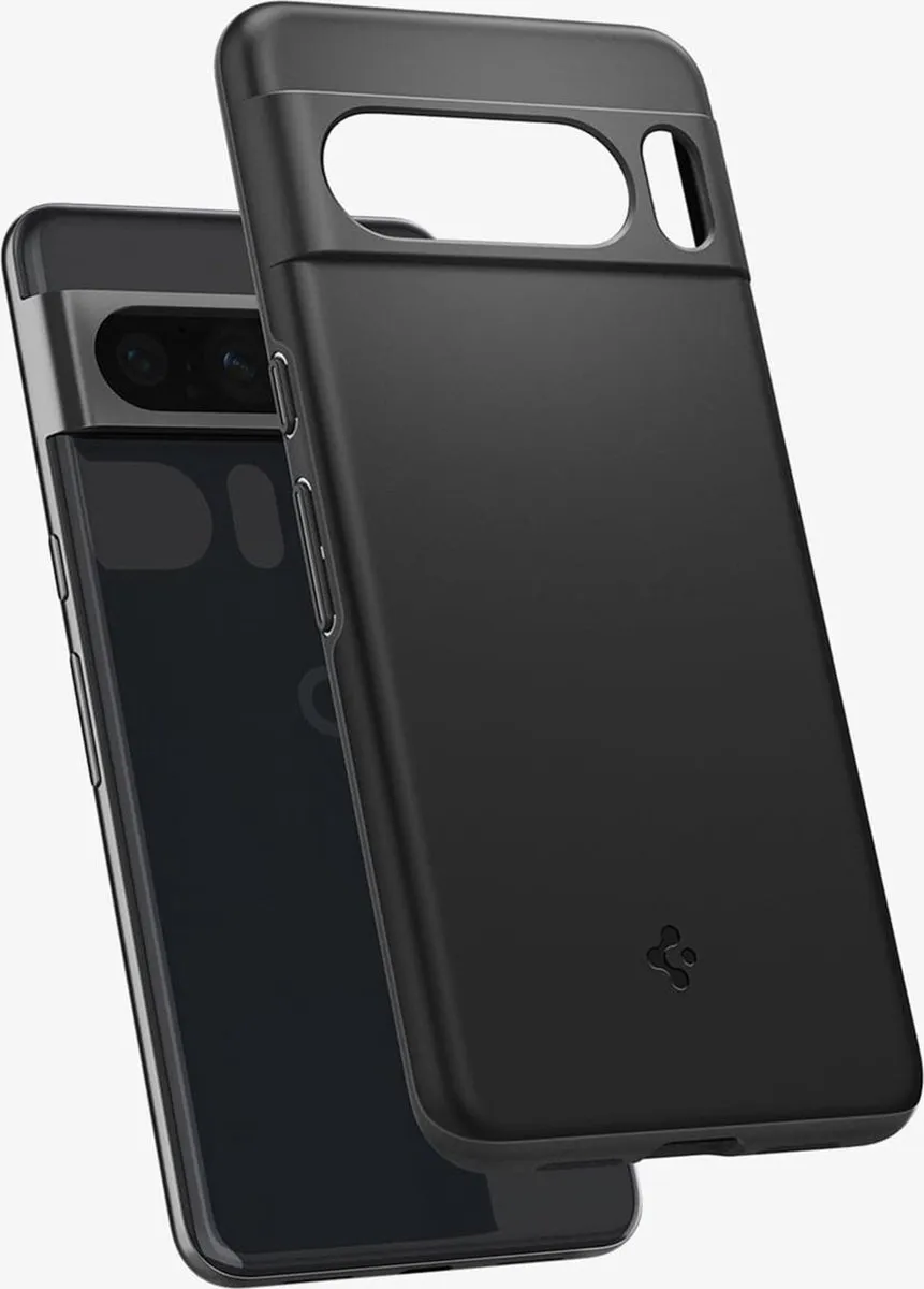 Spigen Thin Fit Hoesje ACS06325 Google Pixel 8 Pro - Zwart