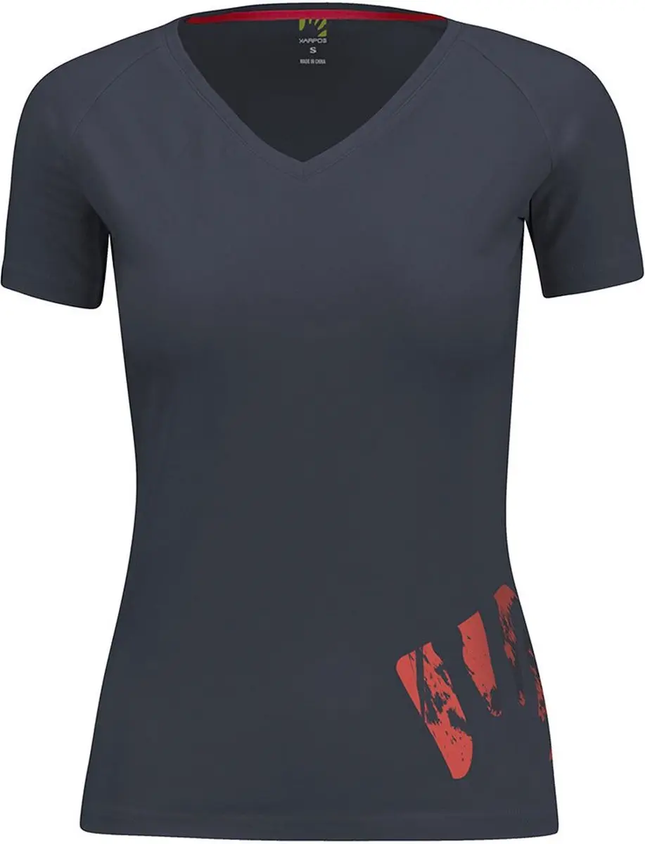 Karpos Astro Alpino T-shirt Met Korte Mouwen Blauw S Vrouw