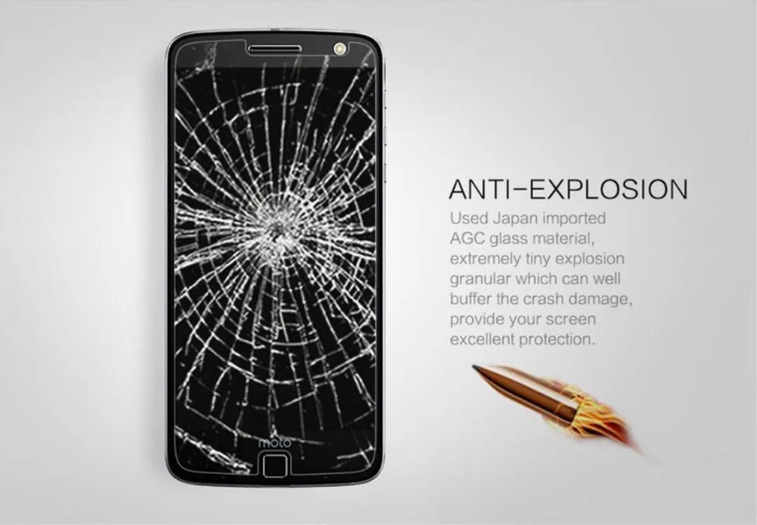 Nillkin Motorola Moto Z Tempered Glass - 1 Stuk - afbeelding 2 van 6