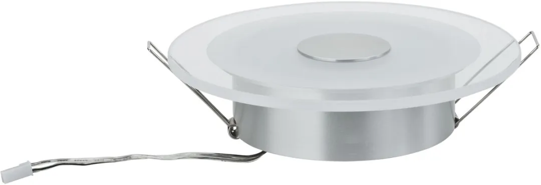 Paulmann Whirl LED Inbouwlamp 15cm 6,9W 450lm - Alu/Satijn