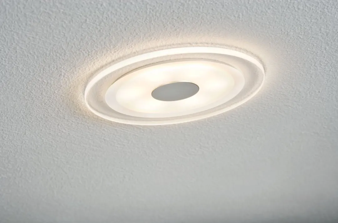Paulmann Whirl LED Inbouwlamp 15cm 6,9W 450lm - Alu/Satijn