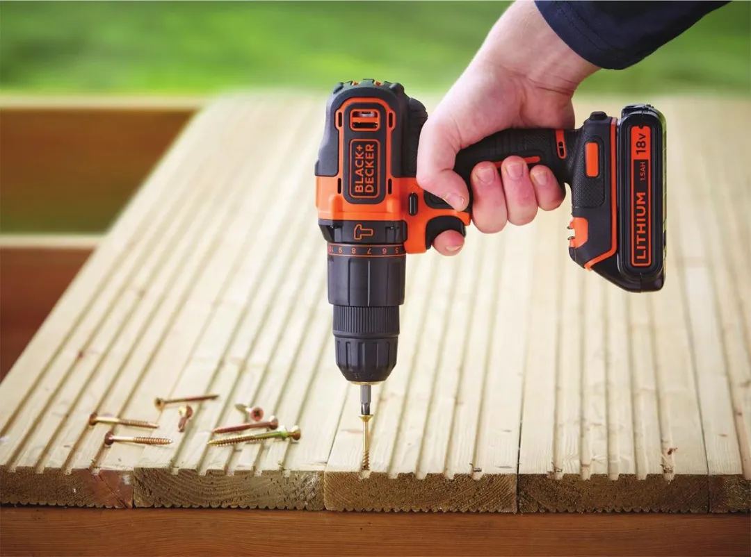 BLACK+DECKER BDCHD18K Accuklopboor 1500mAh - 25mm