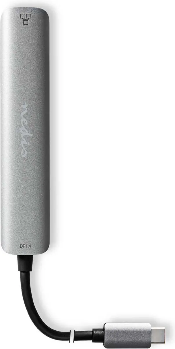 Nedis CCBW64210AT02 USB-C Hub 5-in-1 - 5 Gbps - Antraciet