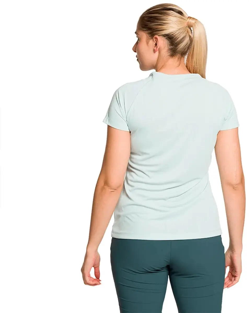 Trangoworld Mudgee Dames T-shirt - Witblauw - L - afbeelding 2 van 4