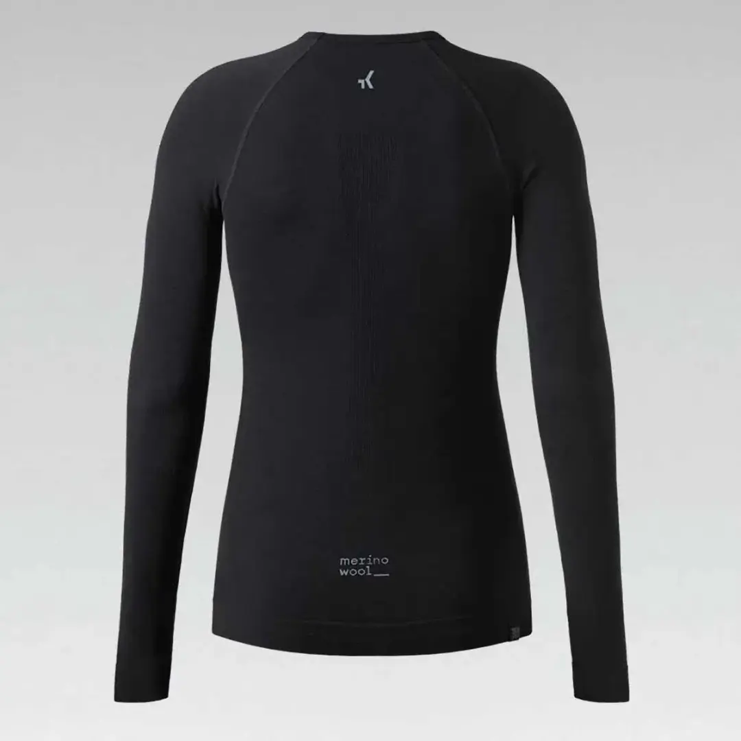 Gobik Winter Merino Ondershirt Dames - Coal - M-L - afbeelding 5 van 6
