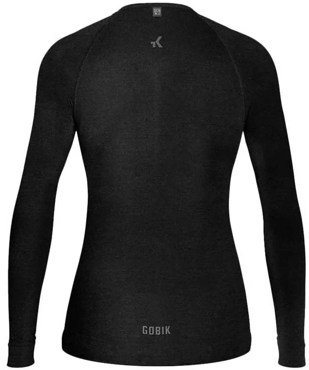 Gobik Winter Merino Ondershirt Dames - Coal - M-L - afbeelding 2 van 6